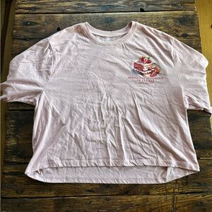 NWOT Pink Target Pastry Tee